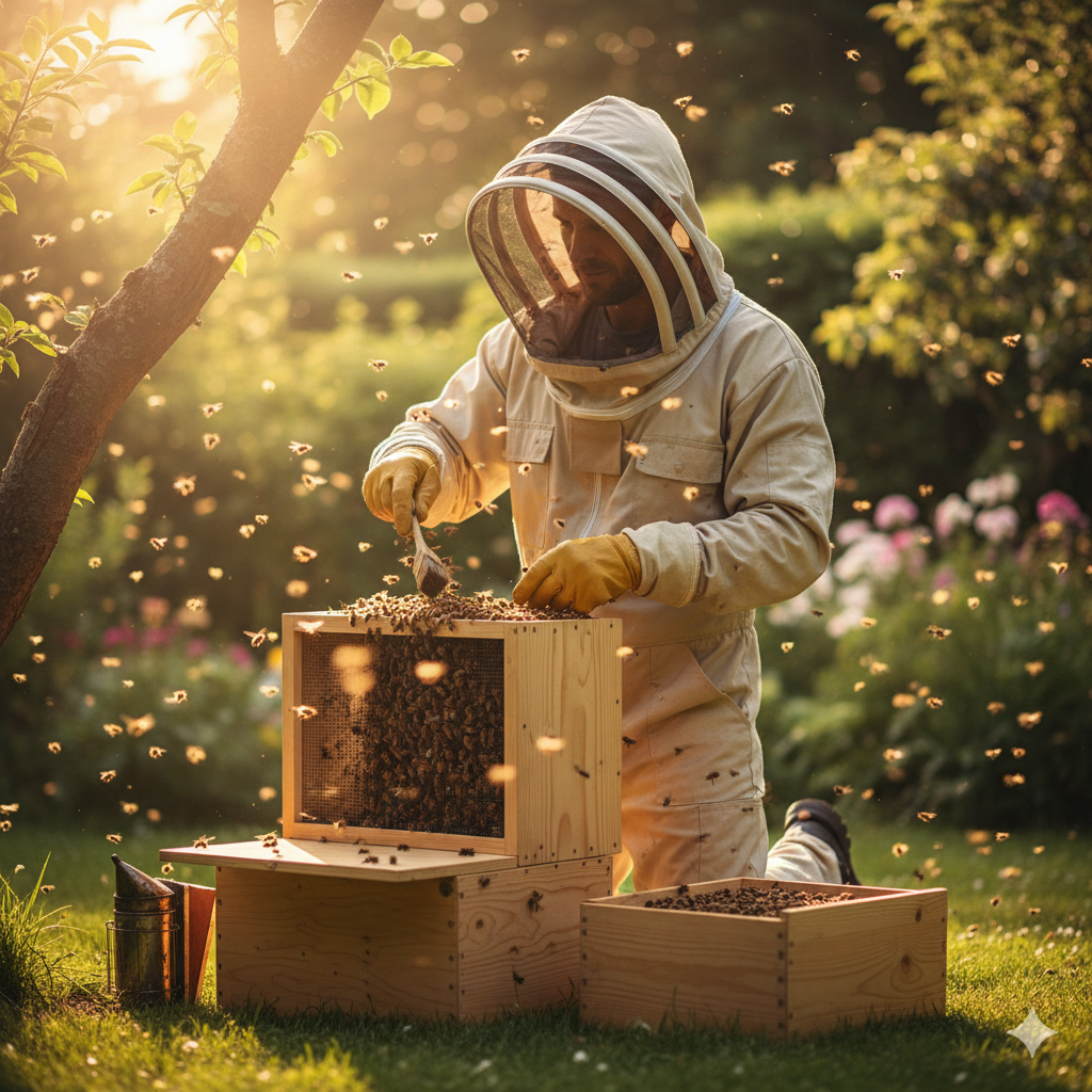 Intervention sur les abeilles