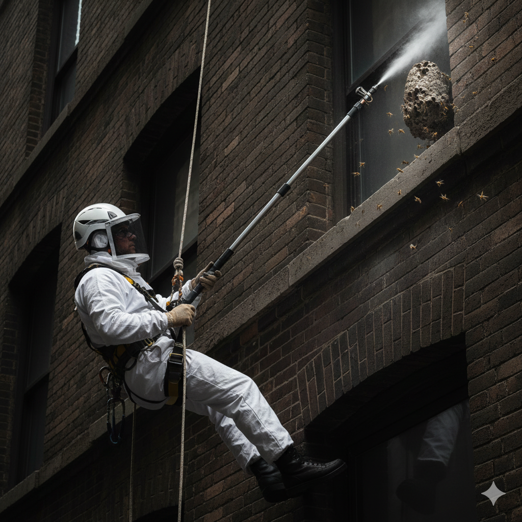 Élimination des frelons et guêpes